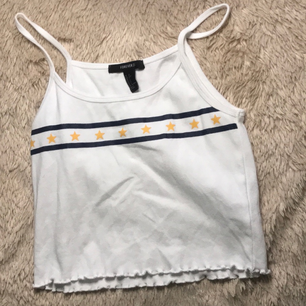 FOREVER21 star tank top